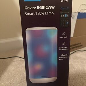 RGBICWW Smart Table Lamp - Multicolor